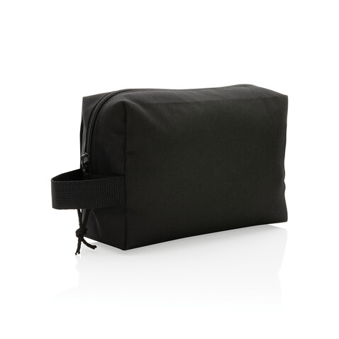 Impact AWARE™ Basic RPET Kulturtasche schwarz bedrucken, Art.-Nr. P820.761 Impact AWARE™ Basic RPET Kulturtasche schwarz bedrucken, Art.-Nr. P820.761