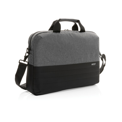 Swiss Peak AWARE™ RFID 15,6" Laptoptasche grau bedrucken, Art.-Nr. P763.122 Swiss Peak AWARE™ RFID 15,6" Laptoptasche grau bedrucken, Art.-Nr. P763.122