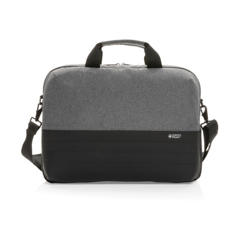 Swiss Peak AWARE™ RFID 15,6" Laptoptasche grau bedrucken, Art.-Nr. P763.122 Swiss Peak AWARE™ RFID 15,6" Laptoptasche grau bedrucken, Art.-Nr. P763.122