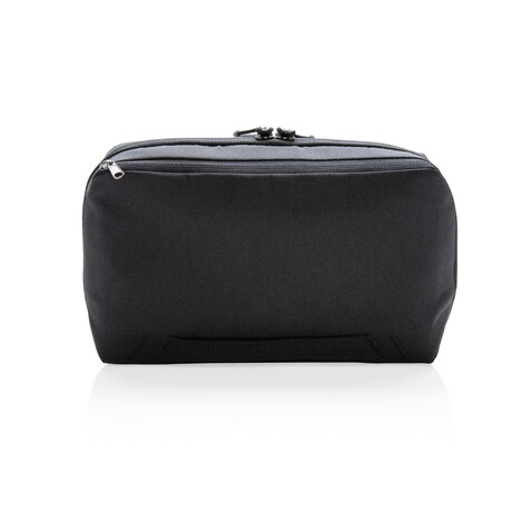 Swiss Peak AWARE™ Tech-Pouch PVC free schwarz bedrucken, Art.-Nr. P820.391