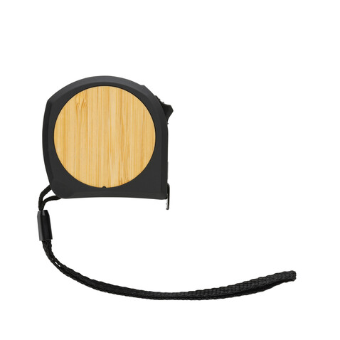 5m/19mm Maßband aus RCS recycelt. Kunststoff & Bambus schwarz bedrucken, Art.-Nr. P112.191 5m/19mm Maßband aus RCS recycelt. Kunststoff & Bambus schwarz bedrucken, Art.-Nr. P112.191