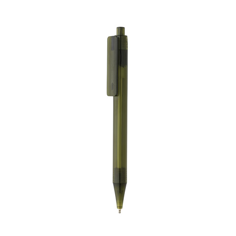 GRS rPET X8 transparenter Stift grün bedrucken, Art.-Nr. P611.077 GRS rPET X8 transparenter Stift grün bedrucken, Art.-Nr. P611.077
