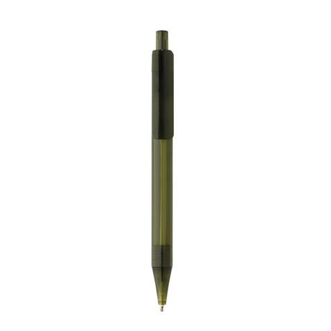 GRS rPET X8 transparenter Stift grün bedrucken, Art.-Nr. P611.077 GRS rPET X8 transparenter Stift grün bedrucken, Art.-Nr. P611.077