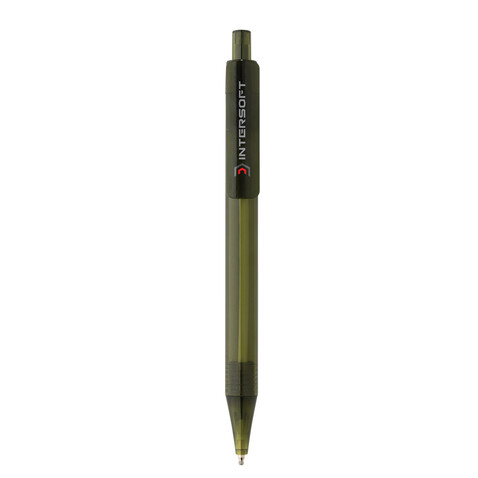 GRS rPET X8 transparenter Stift grün bedrucken, Art.-Nr. P611.077 GRS rPET X8 transparenter Stift grün bedrucken, Art.-Nr. P611.077