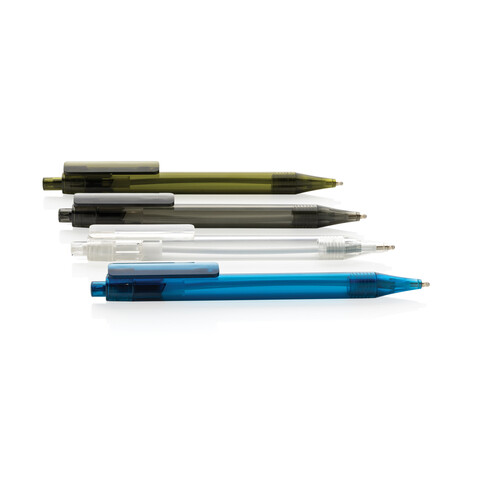 GRS rPET X8 transparenter Stift grün bedrucken, Art.-Nr. P611.077 GRS rPET X8 transparenter Stift grün bedrucken, Art.-Nr. P611.077