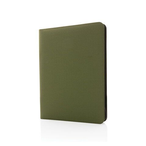 Impact Aware™ Deluxe 300D Tech Portfolio mit Reißverschluss grün bedrucken, Art.-Nr. P774.397