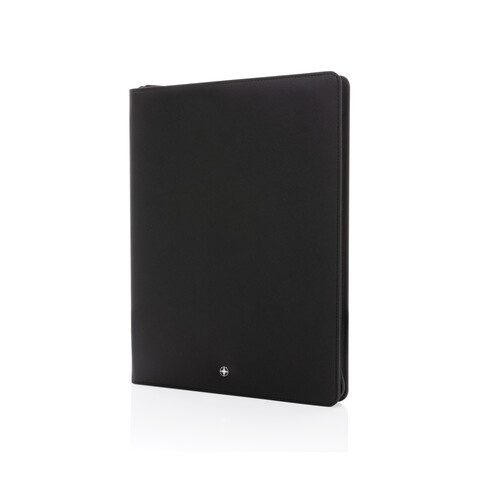Swiss Peak Heritage RCS rPU A4 Portfolio mit Reißverschluss schwarz bedrucken, Art.-Nr. P774.411 Swiss Peak Heritage RCS rPU A4 Portfolio mit Reißverschluss schwarz bedrucken, Art.-Nr. P774.411