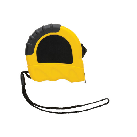 5m/19mm Maßband aus RCS recyceltem Kunststoff gelb, schwarz bedrucken, Art.-Nr. P112.116 5m/19mm Maßband aus RCS recyceltem Kunststoff gelb, schwarz bedrucken, Art.-Nr. P112.116