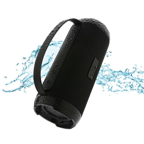 Soundboom wasserdichter 6W Speaker aus RCS Kunststoff schwarz bedrucken, Art.-Nr. P329.781 Soundboom wasserdichter 6W Speaker aus RCS Kunststoff schwarz bedrucken, Art.-Nr. P329.781