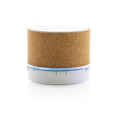 Kabelloser 3W-Lautsprecher aus Kork braun bedrucken, Art.-Nr. P329.959 Kabelloser 3W-Lautsprecher aus Kork braun bedrucken, Art.-Nr. P329.959