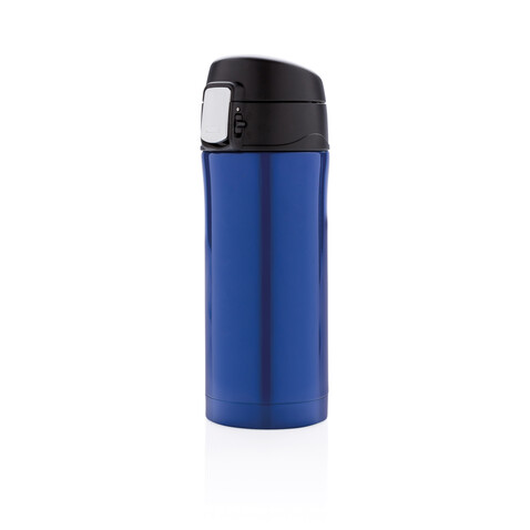 Easy-Lock Vakuum-Becher aus RCS recyceltem Stainless-Steel blau bedrucken, Art.-Nr. P435.065 Easy-Lock Vakuum-Becher aus RCS recyceltem Stainless-Steel blau bedrucken, Art.-Nr. P435.065