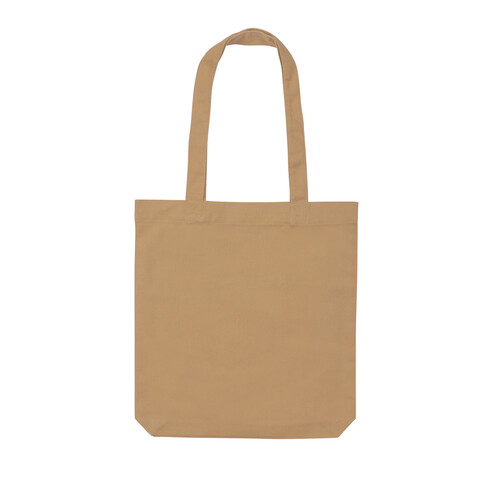 Impact Aware™ 285g/m² ungefärbte rCanvas-Tragetasche braun bedrucken, Art.-Nr. P762.939