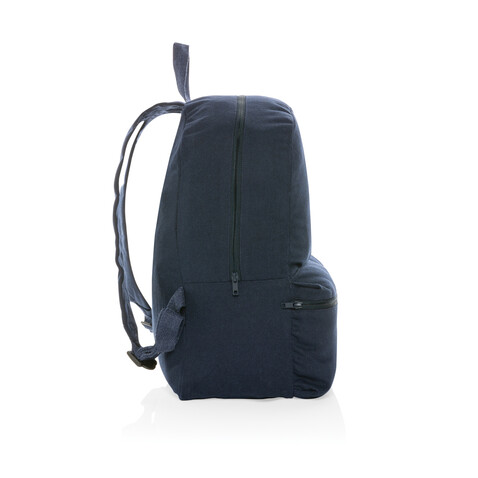 Impact Aware™ 285g/m² rCanvas-Rucksack, ungefärbt navy blau bedrucken, Art.-Nr. P762.985 Impact Aware™ 285g/m² rCanvas-Rucksack, ungefärbt navy blau bedrucken, Art.-Nr. P762.985