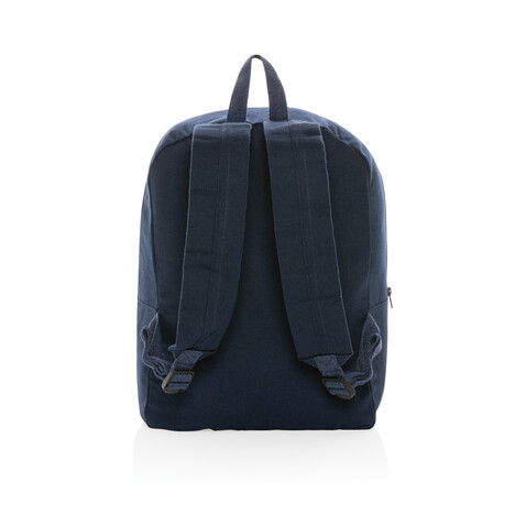 Impact Aware™ 285g/m² rCanvas-Rucksack, ungefärbt navy blau bedrucken, Art.-Nr. P762.985 Impact Aware™ 285g/m² rCanvas-Rucksack, ungefärbt navy blau bedrucken, Art.-Nr. P762.985