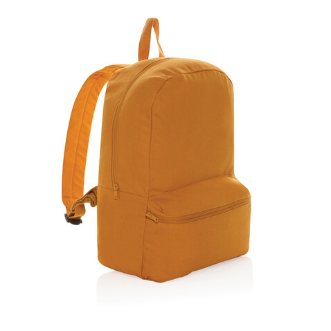 Impact Aware™ 285g/m² Rucksack aus rCanvas sundial orange bedrucken, Art.-Nr. P762.998 Impact Aware™ 285g/m² Rucksack aus rCanvas sundial orange bedrucken, Art.-Nr. P762.998