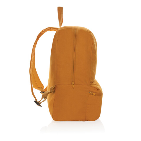 Impact Aware™ 285g/m² Rucksack aus rCanvas sundial orange bedrucken, Art.-Nr. P762.998 Impact Aware™ 285g/m² Rucksack aus rCanvas sundial orange bedrucken, Art.-Nr. P762.998