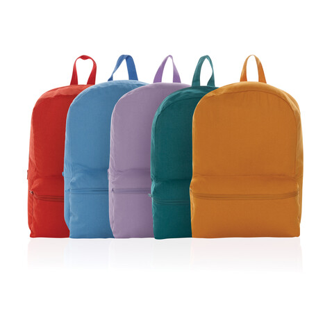 Impact Aware™ 285g/m² Rucksack aus rCanvas sundial orange bedrucken, Art.-Nr. P762.998 Impact Aware™ 285g/m² Rucksack aus rCanvas sundial orange bedrucken, Art.-Nr. P762.998