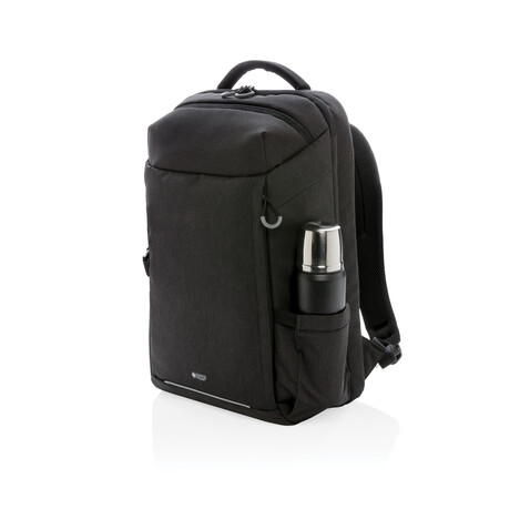 Swiss Peak AWARE™ XXL Wochenend-Reiserucksack schwarz bedrucken, Art.-Nr. P763.141