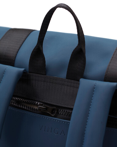 VINGA Baltimore Rucksack navy blau bedrucken, Art.-Nr. 500121 VINGA Baltimore Rucksack navy blau bedrucken, Art.-Nr. 500121