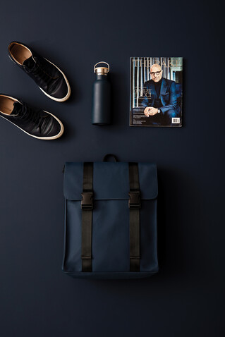 VINGA Baltimore Rucksack navy blau bedrucken, Art.-Nr. 500121 VINGA Baltimore Rucksack navy blau bedrucken, Art.-Nr. 500121