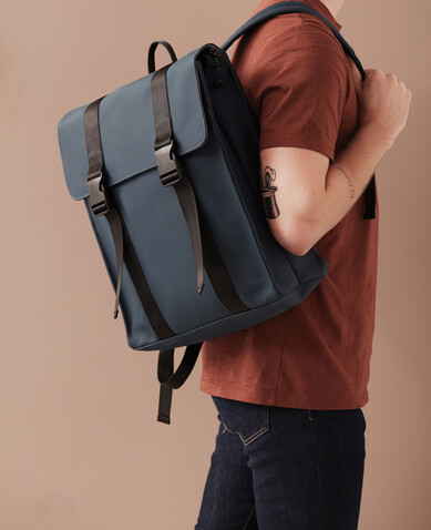 VINGA Baltimore Rucksack navy blau bedrucken, Art.-Nr. 500121 VINGA Baltimore Rucksack navy blau bedrucken, Art.-Nr. 500121