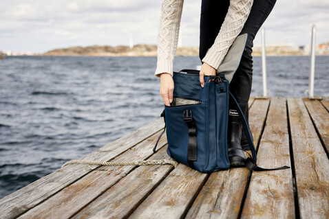 VINGA Baltimore Rucksack navy blau bedrucken, Art.-Nr. 500121 VINGA Baltimore Rucksack navy blau bedrucken, Art.-Nr. 500121