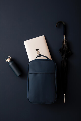 VINGA Baltimore Travel Rucksack navy blau bedrucken, Art.-Nr. 500321 VINGA Baltimore Travel Rucksack navy blau bedrucken, Art.-Nr. 500321