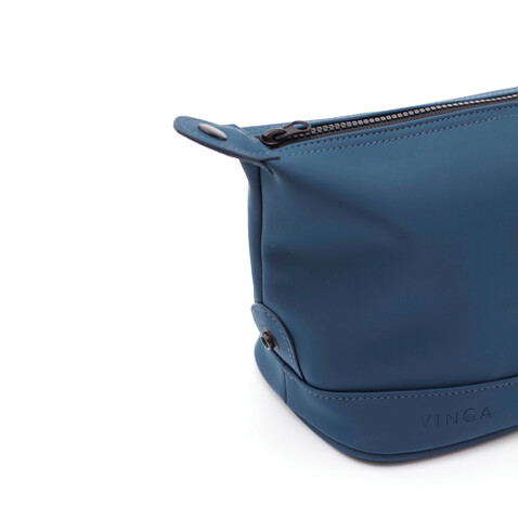 VINGA Baltimore Kosmetiktasche navy blau bedrucken, Art.-Nr. 500421