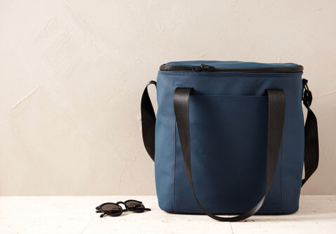VINGA Baltimore Kühltasche navy blau bedrucken, Art.-Nr. 500921 VINGA Baltimore Kühltasche navy blau bedrucken, Art.-Nr. 500921