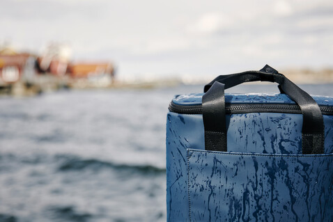 VINGA Baltimore Trail Kühlrucksack navy blau bedrucken, Art.-Nr. 501421 VINGA Baltimore Trail Kühlrucksack navy blau bedrucken, Art.-Nr. 501421