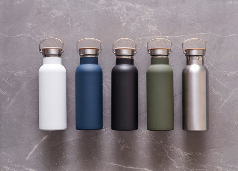 VINGA Miles Thermosflasche 500 ml weiß bedrucken, Art.-Nr. 5046 VINGA Miles Thermosflasche 500 ml weiß bedrucken, Art.-Nr. 5046