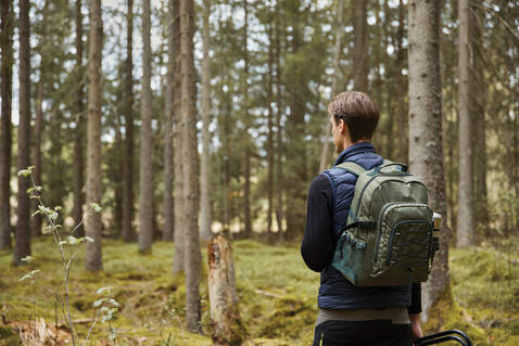 VINGA Parks Kühl-Rucksack grün bedrucken, Art.-Nr. 5580
