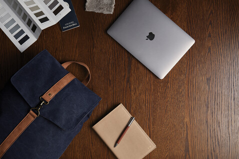 VINGA Bosler Rucksack aus GRS recyceltem Canvas navy blau bedrucken, Art.-Nr. 521021 VINGA Bosler Rucksack aus GRS recyceltem Canvas navy blau bedrucken, Art.-Nr. 521021