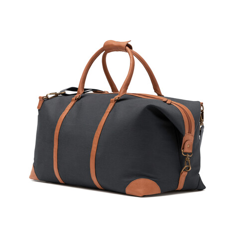 VINGA Sloane Wochenendtasche aus RCS rPET grau bedrucken, Art.-Nr. 560105 VINGA Sloane Wochenendtasche aus RCS rPET grau bedrucken, Art.-Nr. 560105