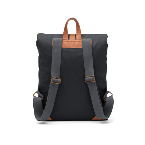 VINGA Sloane-Rucksack RCS aus recyceltem Polyester grau bedrucken, Art.-Nr. 560125 VINGA Sloane-Rucksack RCS aus recyceltem Polyester grau bedrucken, Art.-Nr. 560125