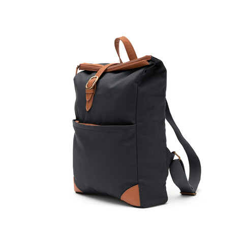 VINGA Sloane-Rucksack RCS aus recyceltem Polyester grau bedrucken, Art.-Nr. 560125 VINGA Sloane-Rucksack RCS aus recyceltem Polyester grau bedrucken, Art.-Nr. 560125