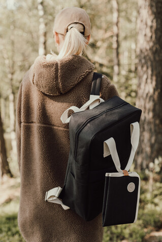 VINGA Sortino Kühlrucksack schwarz bedrucken, Art.-Nr. 52103