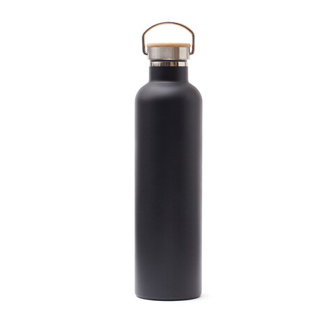 VINGA Miles Thermosflasche 1000 ml schwarz bedrucken, Art.-Nr. 5058 VINGA Miles Thermosflasche 1000 ml schwarz bedrucken, Art.-Nr. 5058