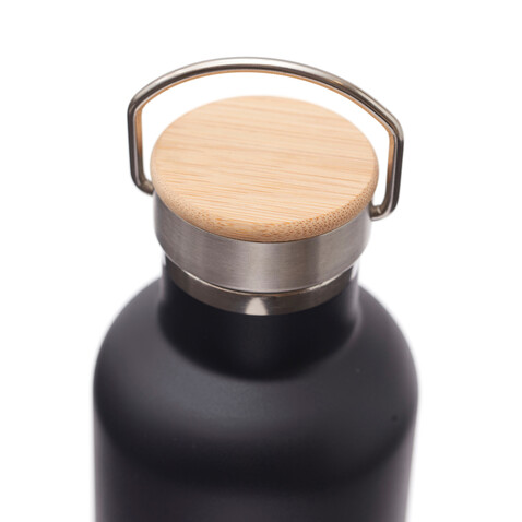 VINGA Miles Thermosflasche 1000 ml schwarz bedrucken, Art.-Nr. 5058 VINGA Miles Thermosflasche 1000 ml schwarz bedrucken, Art.-Nr. 5058