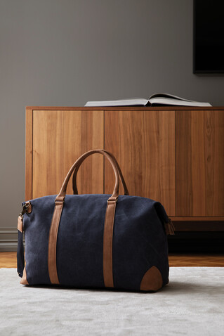 VINGA Bosler Seesack aus RCS recyceltem Canvas navy blau bedrucken, Art.-Nr. 522221 VINGA Bosler Seesack aus RCS recyceltem Canvas navy blau bedrucken, Art.-Nr. 522221