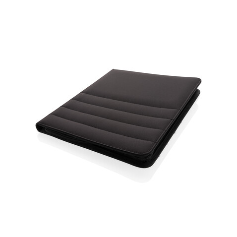 Impact AWARE™ RPET A4 Portfolio mit Reißverschluss schwarz bedrucken, Art.-Nr. P774.161 Impact AWARE™ RPET A4 Portfolio mit Reißverschluss schwarz bedrucken, Art.-Nr. P774.161