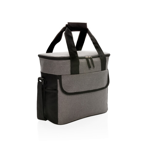 Große Kühltasche grau, schwarz bedrucken, Art.-Nr. P422.152 Große Kühltasche grau, schwarz bedrucken, Art.-Nr. P422.152