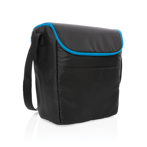 Explorer medium Outdoor Kühltasche schwarz, blau bedrucken, Art.-Nr. P422.361 Explorer medium Outdoor Kühltasche schwarz, blau bedrucken, Art.-Nr. P422.361