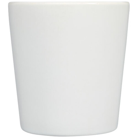Ross 280 ml Keramiktasse, weiss bedrucken, Art.-Nr. 10072601