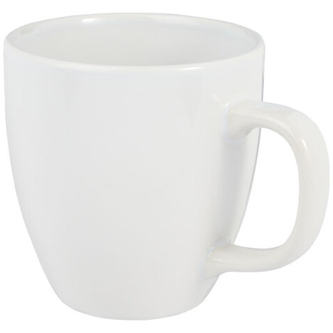 Moni 430 ml Keramiktasse, weiss bedrucken, Art.-Nr. 10072701 Moni 430 ml Keramiktasse, weiss bedrucken, Art.-Nr. 10072701