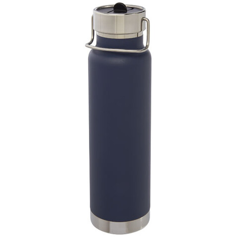 Thor 750 ml Kupfer-Vakuum Sportflasche mit Trinkhalm, dunkelblau bedrucken, Art.-Nr. 10073255 Thor 750 ml Kupfer-Vakuum Sportflasche mit Trinkhalm, dunkelblau bedrucken, Art.-Nr. 10073255