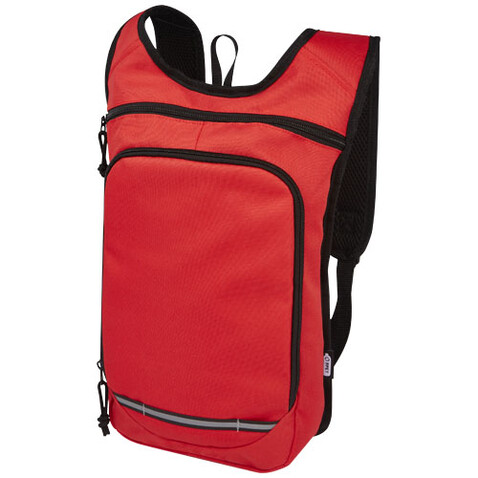 Trails GRS RPET Outdoor Rucksack 6,5 L, rot bedrucken, Art.-Nr. 12065821 Trails GRS RPET Outdoor Rucksack 6,5 L, rot bedrucken, Art.-Nr. 12065821