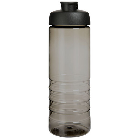 H2O Active® Eco Treble 750 ml Sportflasche mit Stülpdeckel, kohle, schwarz bedrucken, Art.-Nr. 21047900 H2O Active® Eco Treble 750 ml Sportflasche mit Stülpdeckel, kohle, schwarz bedrucken, Art.-Nr. 21047900