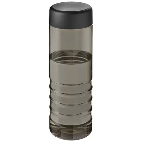 H2O Active® Eco Treble 750 ml Sportflasche mit Drehdeckel, kohle, schwarz bedrucken, Art.-Nr. 21048100 H2O Active® Eco Treble 750 ml Sportflasche mit Drehdeckel, kohle, schwarz bedrucken, Art.-Nr. 21048100