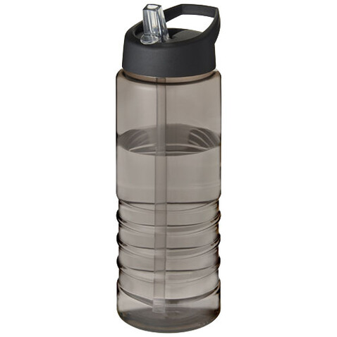 H2O Active® Eco Treble 750 ml Sportflasche mit Stülpdeckel, kohle, schwarz bedrucken, Art.-Nr. 21048200 H2O Active® Eco Treble 750 ml Sportflasche mit Stülpdeckel, kohle, schwarz bedrucken, Art.-Nr. 21048200